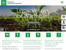 Tablet Screenshot of dlv.de